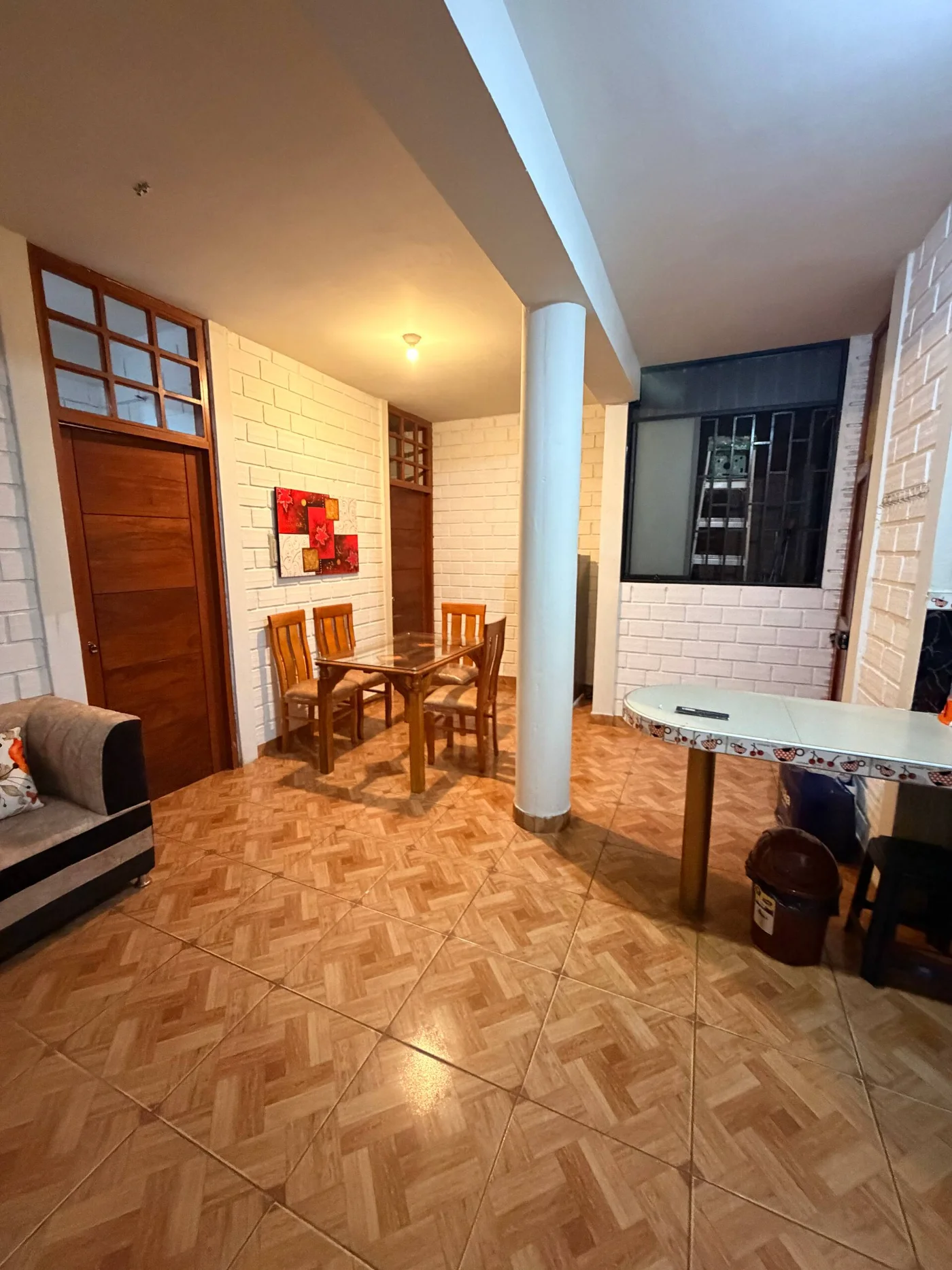 Comedor del departamento