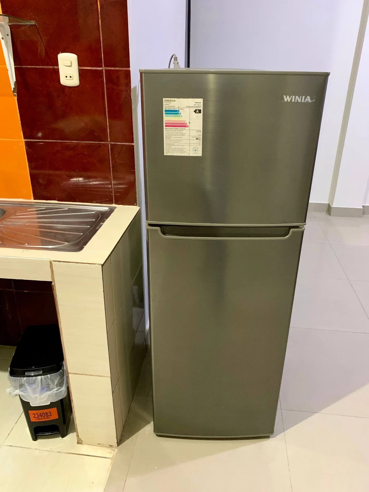 Refrigeradora de la cocina